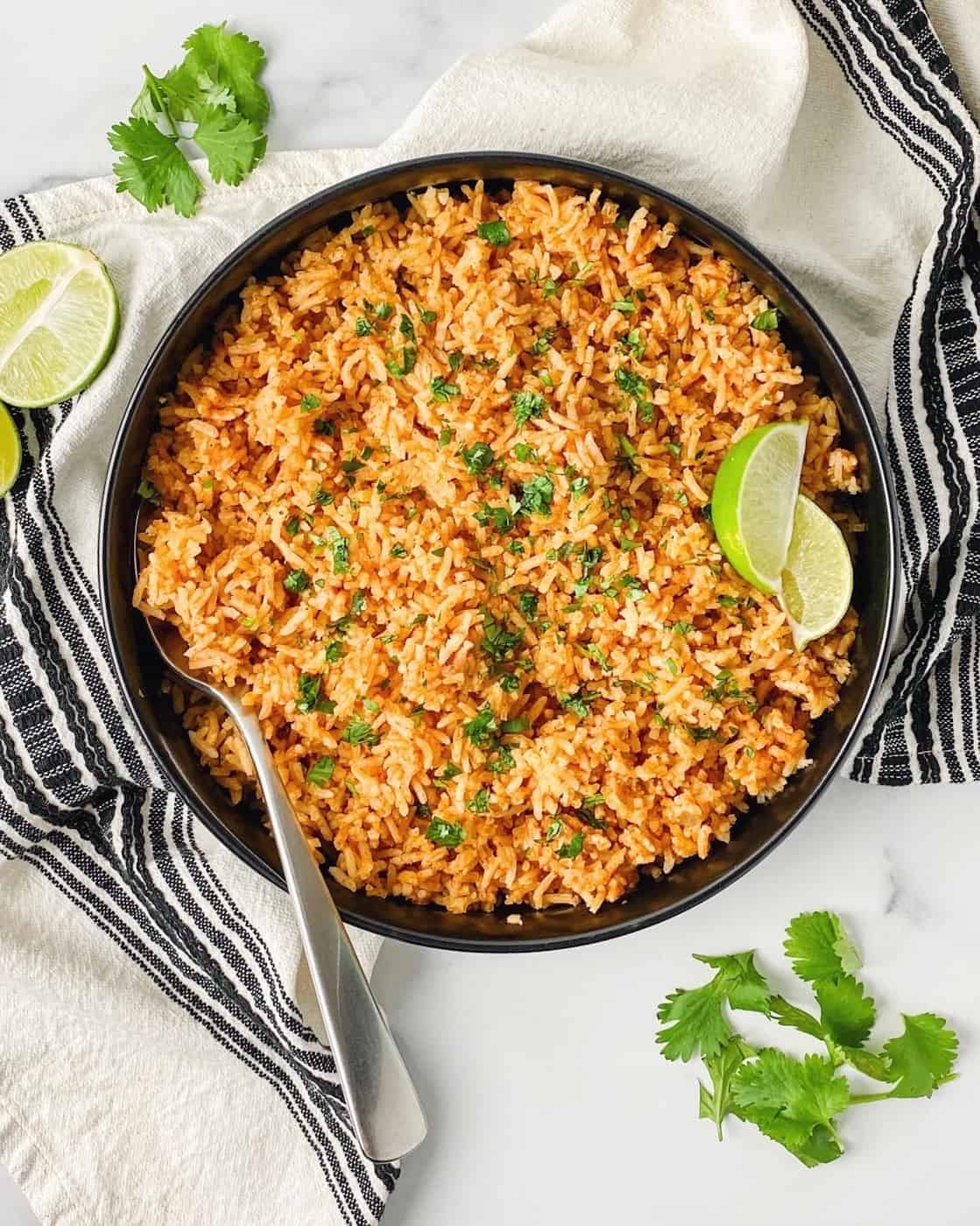 The Best Mexican Rice You'll Ever Eat (Gluten Free) Glutenless Apron