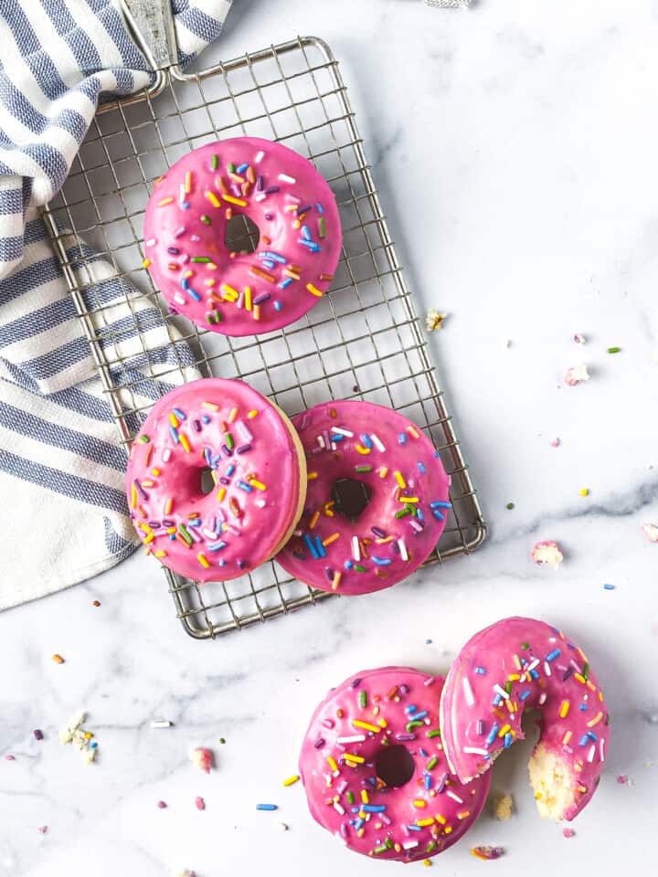 Baked Gluten Free Cake Mix Donuts