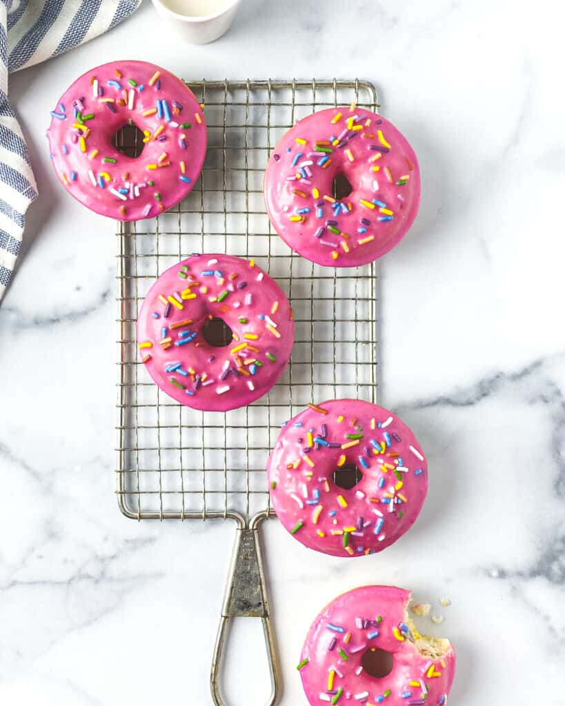 Baked Cake Mix Donuts