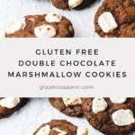 Double Chocolate Marshmallow Cookies