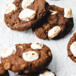 Double Chocolate Marshmallow Cookies