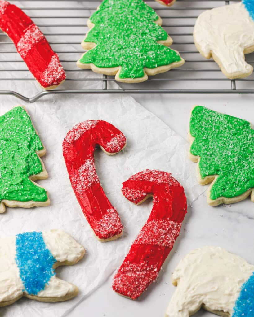 Cut Out Sugar Cookies with Vanilla Buttercream
